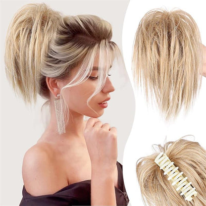 Το Messy Ponytail Clip επεκτείνει τα μαλλιά