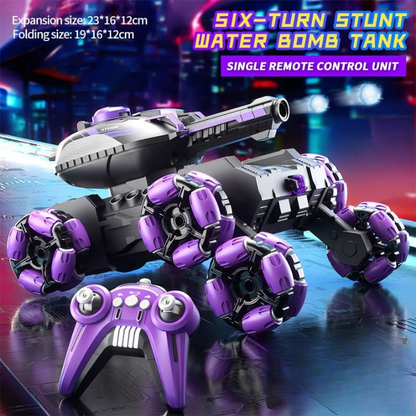 🌲🎁Najlepszy prezent ze wszystkich💥Zdalnie sterowany sześciokołowy czołg - transformowalny do bitwy