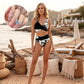 👙Női virágmintás, magas derekú bikini szett  🌊