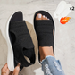 👠Női, lélegző kötött anyagból készült platform szandál ☁️