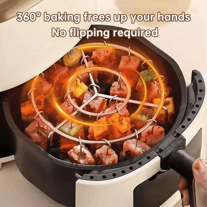 🥩1+1 INGYEN 🍤 Légsütő Barbecue grill Függőleges kebab grill