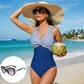 ☀️50% kedvezmény🏖️ Női, derékvonalat kiemelő egyrészes fürdőruha 🩱