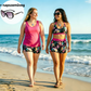 👙Női háromrészes tankini fürdőruha szett rövidnadrággal | Raktáron