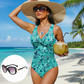 ☀️50% kedvezmény🏖️ Női, derékvonalat kiemelő egyrészes fürdőruha 🩱
