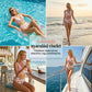 👙Női virágmintás, magas derekú bikini szett  🌊