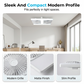 📢📢 ⏰Modern 2 az 1-ben LED mennyezeti ventilátor lámpával
