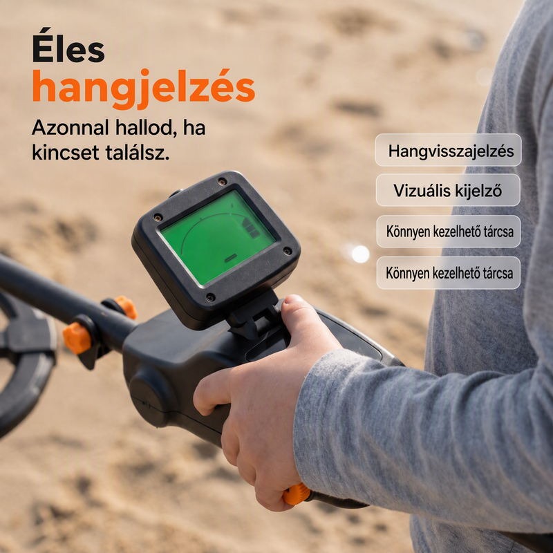 🔍50% kedvezmény⛺️ Földalatti belépő szintű fémdetektor – Rendkívül érzékeny