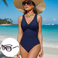50% kedvezmény🏖️ Női, derékvonalat kiemelő egyrészes fürdőruha 🩱