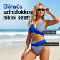👙 Színblokkos bikini S–3XL: Stílusos és alakformáló kétrészes fürdőruha🏖️