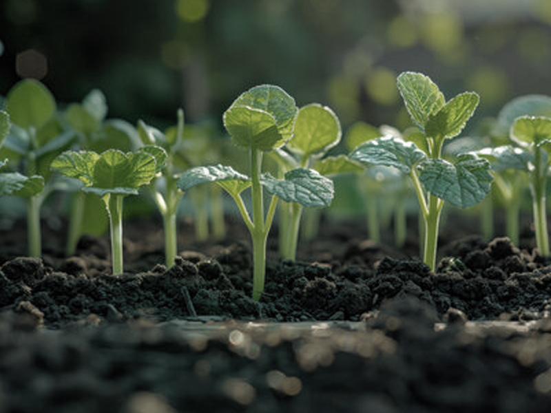 Slow plant growth