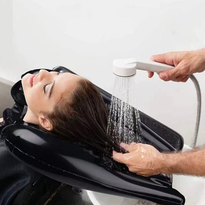 🛁Hordozható felfújható samponmedence