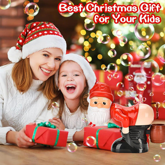 🎅Early Christmas - 61% OFF🎄Funny Santa Bubble Blowing Machine