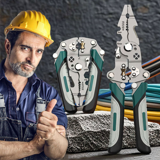 ⚒️Wielofunkcyjne szczypce składane do ściągania izolacji