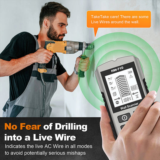 💥Uniwersalny ręczny wykrywacz metali i ścian