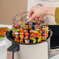 🥩1+1 INGYEN 🍤 Légsütő Barbecue grill Függőleges kebab grill