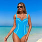👙🌞Seksowny damski jednoczęściowy kostium kąpielowy z wąską talią