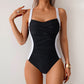 🩱【S-2XL】Halter Slim egyrészes karcsúsító fürdőruha 🌴 | Raktáron