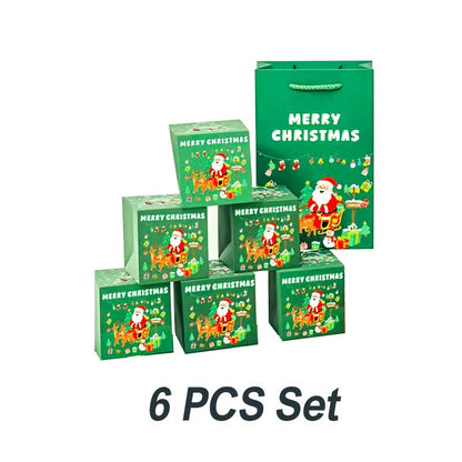 🎅Unikalne składane pudełko na prezent świąteczny typu pop-up