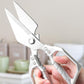 ✂️ Rozsdamentes acél olló – Nagy keménységű, éles pengével, magas teherbírású