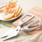 ✂️ Rozsdamentes acél olló – Nagy keménységű, éles pengével, magas teherbírású