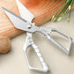 ✂️ Rozsdamentes acél olló – Nagy keménységű, éles pengével, magas teherbírású