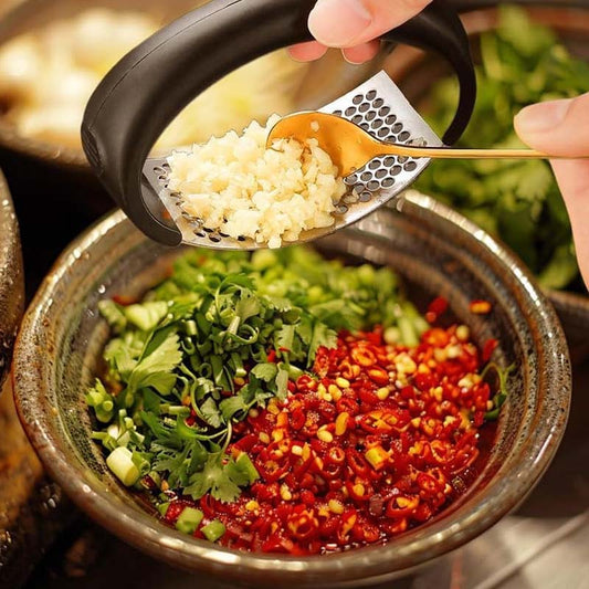 🧄Tłoczek do czosnku ze stali nierdzewnej