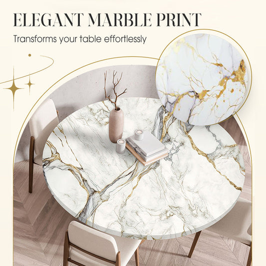 🍽️Wodoodporny okrągły obrus z elastycznymi krawędziami