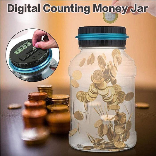 💰Digitális persely automatikus érmeszámlálással