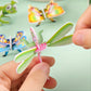 🧩 Oktató 3D Rajzfilm Puzzle: Ragasztó Nélkül, Biztonságos Anyagok – Fejlesztő Játék Raktáron! ✨