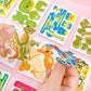 🧩 Oktató 3D Rajzfilm Puzzle: Ragasztó Nélkül, Biztonságos Anyagok – Fejlesztő Játék Raktáron! ✨