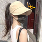🌞 Széles karimájú félkupak napkalap maszkakasztóval 🧢