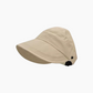 🌞 Széles karimájú félkupak napkalap maszkakasztóval 🧢