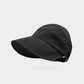 🌞 Széles karimájú félkupak napkalap maszkakasztóval 🧢