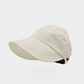 🌞 Széles karimájú félkupak napkalap maszkakasztóval 🧢