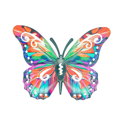 🦋 Metalowa dekoracja ścienna w kształcie motyla ✨——🌳 Dekoracja zewnętrzna