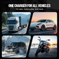 🔋 12V 6A Intelligens autós akkumulátortöltő – Impulzusos javítástechnológia, automatikus karbantartás és kéntelenítés 🚗⚡