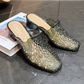 👡 Négyszögletes orrú, lélegző, kivágott papucs – Légy stílusos minden lépésnél! ✨