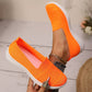 Női légáteresztő hálós slip-on sétacipő