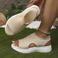 👡 50% kedvezmény✨Női lélegző kötött platform szandál – EU 36-45 – Utánvét