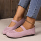 🧶 Légáteresztő kötött balerina cipő nőknek – ☁️ Zokniszerű kényelem és elegáns nyári báj 🌸👠