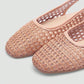 👡🌸 Női fonott nyitott sarkú szandál