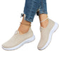 👟 Női légáteresztő slip-on kényelmi cipők