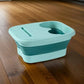 🦶 Összecsukható Lábfürdő Masszírozó Görgőkkel – Otthoni SPA Élmény