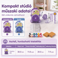 🏺Gyermekeknek szánt elektromos fazekaskorong, DIY agyagkészítő készlet