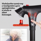 ❤️LED-es világítással ellátott összecsukható mankó, kifejezetten idősek számára tervezve🦯