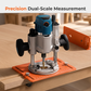 Aluminum Alloy Wood Router Slotting Bracket Guide Tool