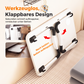 Klappbarer Laptop-Bettisch mit Becherhalter