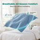 Solid Color 100% Cotton Bedding 4-Piece Set