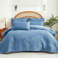 Solid Color 100% Cotton Bedding 4-Piece Set