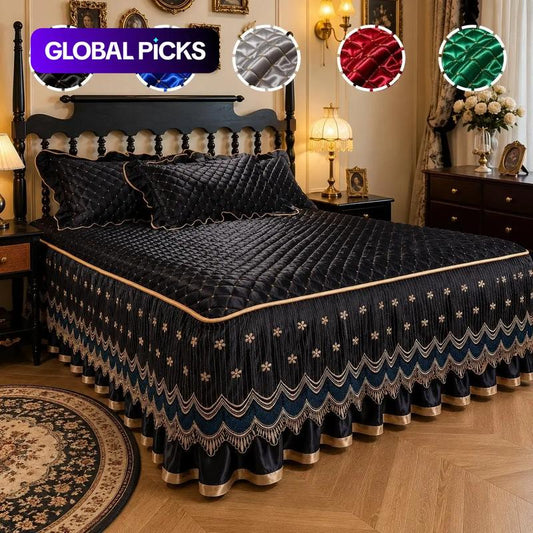 💨50% kedvezmény🛏️Lélegző, steppelt, teljes lefedettséget biztosító ágyszoknya